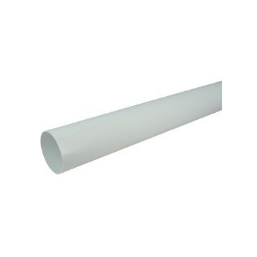 Tube de descente cylindrique Ø 100 diamètre Ø 100mm couleur Blanc Nicoll | TD100B