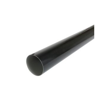 Tube de descente cylindrique Ø 100 diamètre Ø 100mm couleur Noir Nicoll | TD100N