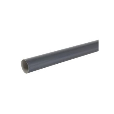 Tube de descente cylindrique Ø 80 diamètre Ø 80mm couleur Gris anthracite Nicoll | TD803A