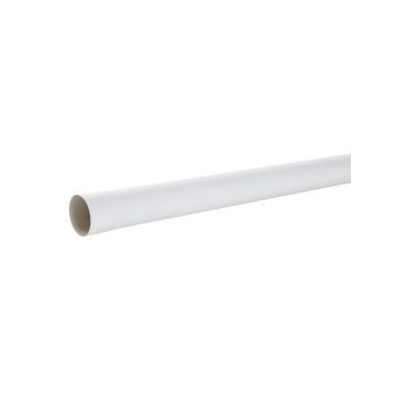 Tube de descente cylindrique Ø 80 diamètre Ø 80mm couleur Blanc Nicoll | TD803PB