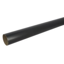 Tube de descente cylindrique Ø 80 diamètre Ø 80mm couleur Noir Nicoll | TD80N