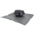 Image du produit : Chapeau de ventilation avec grande collerette d'étenchéité Atemax diamètre Ø 125mm - largeur 550mm - longueur 500mm couleur Gris anthracite Nicoll | VVF12A