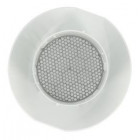 Image du produit : Chapeau de ventilation simple avec moustiquaire Atemax diamètre Ø 100mm couleur Blanc Nicoll | VVM10B