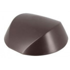 Image du produit : Chapeau de ventilation simple avec moustiquaire Atemax diamètre Ø 160mm couleur Marron Nicoll | VVM16M