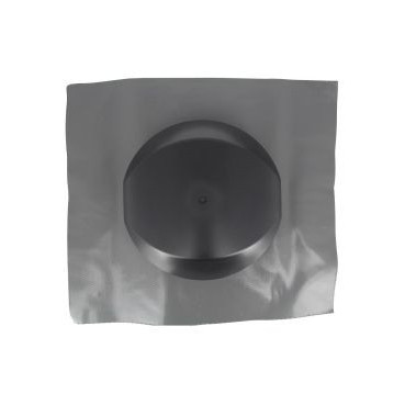 Chapeau de ventilation avec adaptateur tuile à douille Atemax diamètre Ø 160mm x 160mm - largeur 550mm - longueur 500mm couleur Gris anthracite Nicoll | VVMD16A