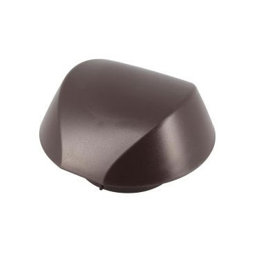 Chapeau de ventilation simple Atemax diamètre Ø 100mm couleur Marron Nicoll | VVS10M