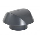 Image du produit : Chapeau de ventilation simple Atemax diamètre Ø 125mm couleur Gris anthracite Nicoll | VVS12A