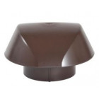 Image du produit : Chapeau de ventilation simple Atemax diamètre Ø 125mm couleur Marron Nicoll | VVS12M