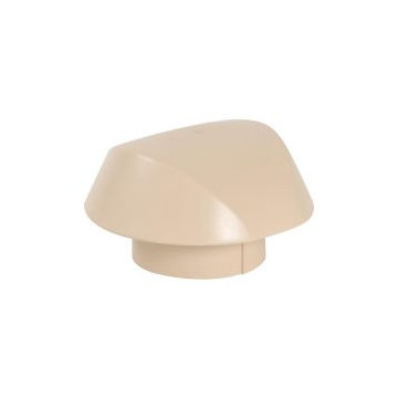 Chapeau de ventilation simple Atemax diamètre Ø 125mm couleur Sable Nicoll | VVS12S