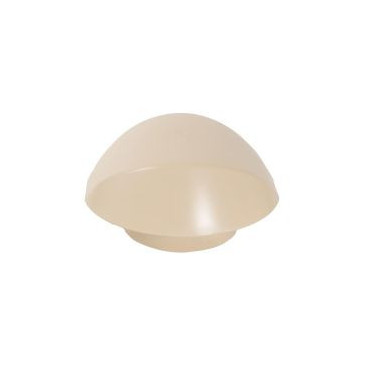 Chapeau de ventilation simple Atemax diamètre Ø 125mm couleur Sable Nicoll | VVS12S