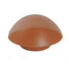 Image du produit : Chapeau de ventilation simple Atemax diamètre Ø 125mm couleur Rouge Terracotta Nicoll | VVS12T