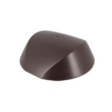 Chapeau de ventilation simple Atemax diamètre Ø 160mm couleur Marron Nicoll | VVS16M