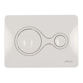 Plaque de commande Infinity - largeur 146mm - longueur 205mm Nicoll | WPCINFB