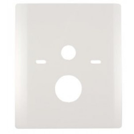 Plaque de commande pour WC suspendu rectangulaire blanc - NICOLL