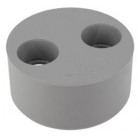 Image du produit : Tampon de réduction double Mâle - Femelle diamètre Ø 125mm x 40mm x 40mm Nicoll | X44