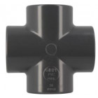 Image du produit : Croix PVC pression (eau froide) diamètre Ø 50mm Nicoll | XP50F