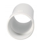 Image du produit : Manchette pour tube de descente cylindrique Ø 80 diamètre Ø 80mm couleur Blanc Nicoll | ZRGTB