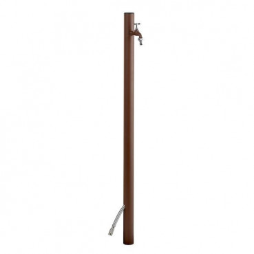 Borne de jardin LOOP 1 robinet corten | 00409C