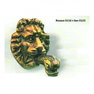 Rosace grand lion pour robinet | 0116