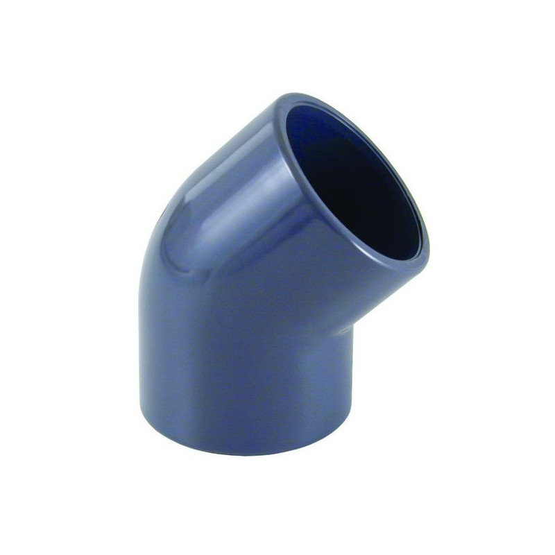 Coude 45° PVC pression 05 01 - 20 mm CEPEX | 01746