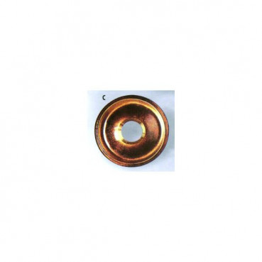 Rosace décorative ronde 3/4" 10 cm | 0184/C-100