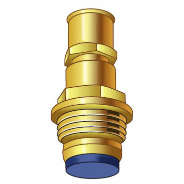 Tête de robinet cache-entrée - 15 x 21 mm | 182-1F