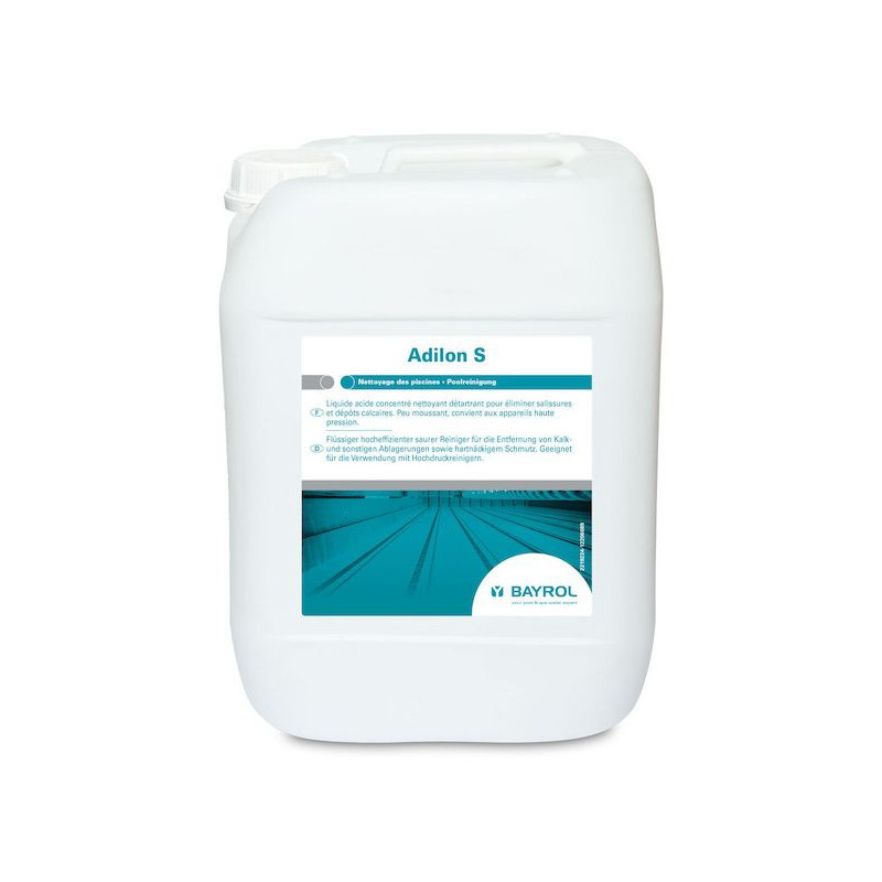 Adilon S détergent détartrant acide - 10 kg BAYROL | 2219224