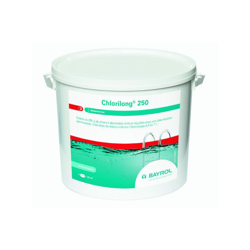 Chlorilong® CLASSIC chlore lent - 25 kg BAYROL | 2236145