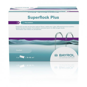 Floculant Superflock Plus en cartouches - 1 L BAYROL | 2295292