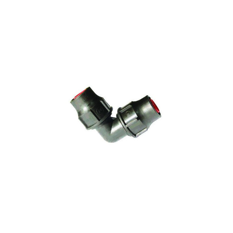 Coude à bague LOCK 20 mm PALAPLAST | 33002020