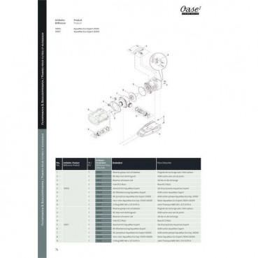 Pompe AQUARIUS ECO EXPERT 22000 OASE | 42405