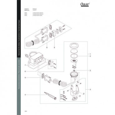 SET de 1 spot LUNAQUA POWER LED avec transformateur OASE | 42633