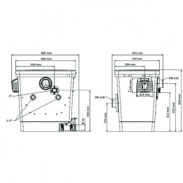 BIOTEC PREMIUM 80000 EGC PUMP-FED OASE | 54850