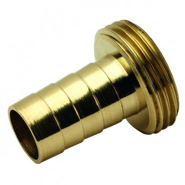 Raccord d'arrosage laiton cannelé 19mm - fileté 3/4" | 923