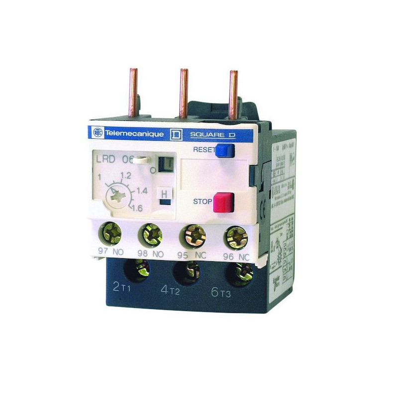 Relais thermique triphasé SC LRD - 1.6 à 2.5 A SCHNEIDER ELECTRIC | SC LRD 07