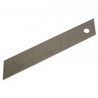 Image du produit : Lames de cutters 18mm - distributeur 10 lames Stanley | 0-11-301