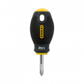 Tournevis Stanley phillips boule PH1 x 30mm FATMAX | 0-65-406