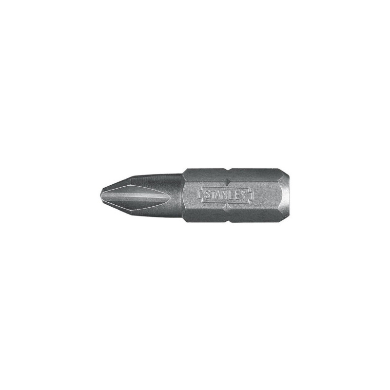 Embout de vissage phillips PH2 25mm - 3 pièces Stanley | 0-68-946