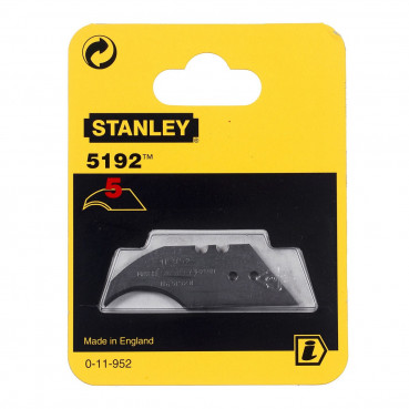 Lame de couteau concave 5192 - boite 100 lames Stanley | 1-11-952