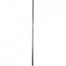 Règlet acier inoxydable semi - flexible 100cm x 25mm - largeur 4.6 cm - Hauteur 0.2 cm - longueur 103.5 cm Stanley | 1-35-558