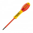 Image du produit : Tournevis Stanley pozidriv isolé 1000 Volts PZ1 x 100mm FATMAX | 1-65-418