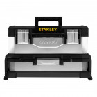 Image du produit : Boite caisse à outils vide Stanley à tiroir bimatiere galvanisee 51cm - largeur 335 mm - Hauteur 280 mm - longueur 545 mm | 1-95-830