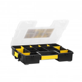 Organiseur Stanley à intercalaires mobiles sortmaster junior - largeur 6.7 cm - Hauteur 29.2 cm - longueur 375 mm | 1-97-483