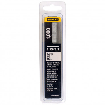 Clous 25mm - boite de 1000 pièces Stanley | 1-SWKBN100T