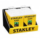 Image du produit : Agrafes 12mm type G - boite de 5000 pièces Stanley | 1-TRA708-5T