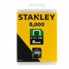 Image du produit : Agrafes 12mm type G - boite de 5000 pièces Stanley | 1-TRA708-5T