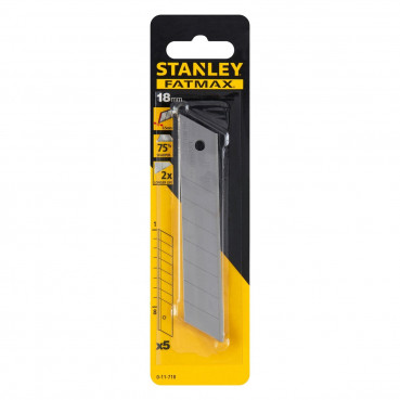 Lames de cutters 18mm - conditionnement 10 lames - FATMAX Stanley | 2-11-718