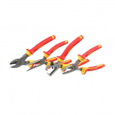 Coffret de 4 pinces isolees 1000 Volts Stanley | 4-84-489