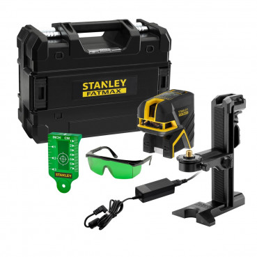 Niveau laser croix + 2 points - scpg2 vert - FATMAX (li - ion) Stanley | FMHT77597-1