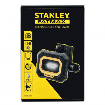 Projecteur rechargeable - 1 000 lumens - FATMAX Stanley | FMHT81507-1